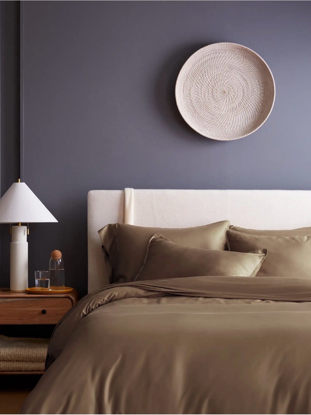 Quince Twin Duvet Cover Set - Walnut - Picture 4 of 7